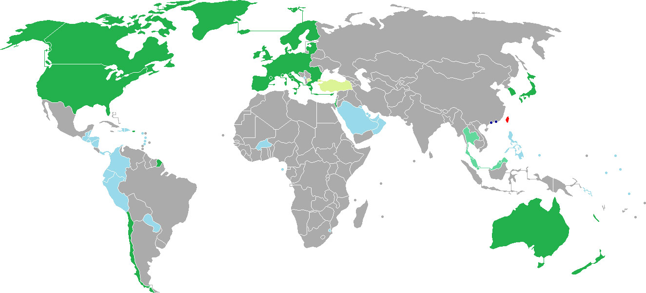 Visa Policy of Taiwan | Happymind