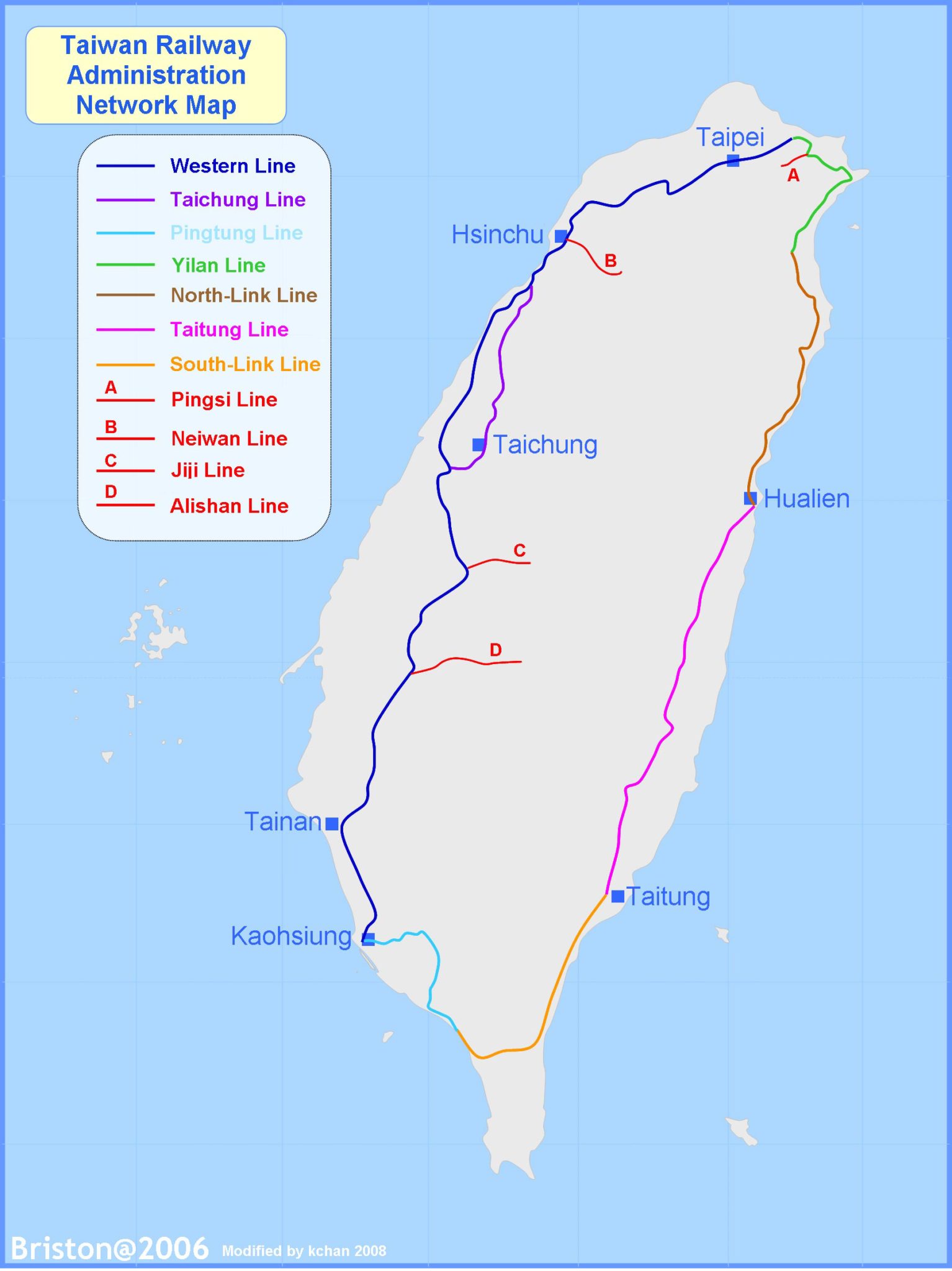 Taiwan Railway Map Taiwan Taipei Transportation Fligh - vrogue.co