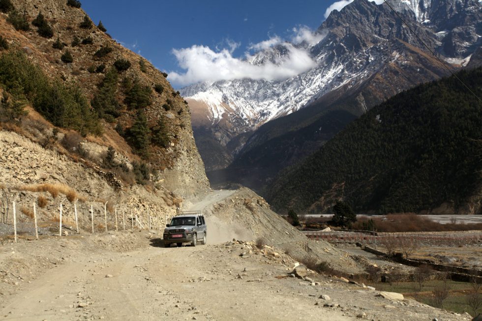 Way to Muktinath - Annapurna Circuit - Learn About Altitude Sickness Symptoms - Photo from Gambir Raj | Happymind Travels