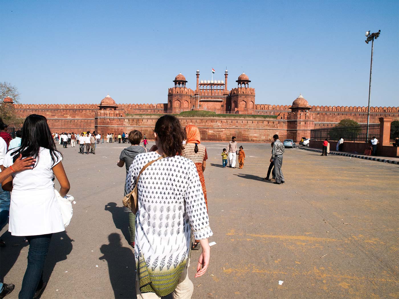 Red Fort in Delhi - Happymind Travels