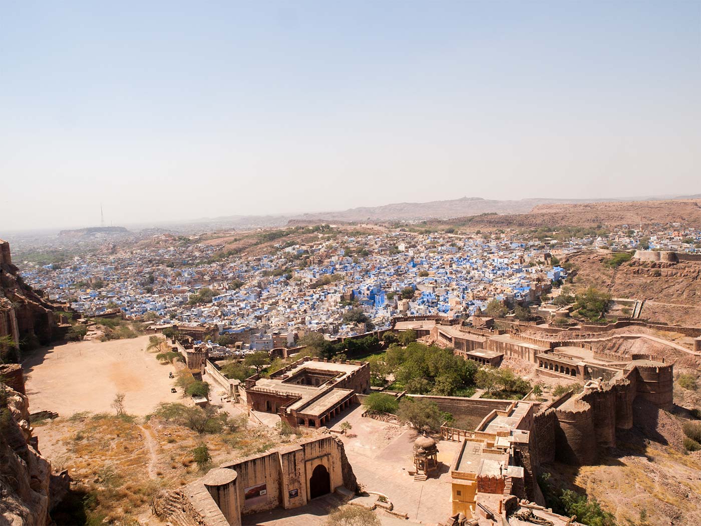 Mehrangarh Fort View from the Ramparts