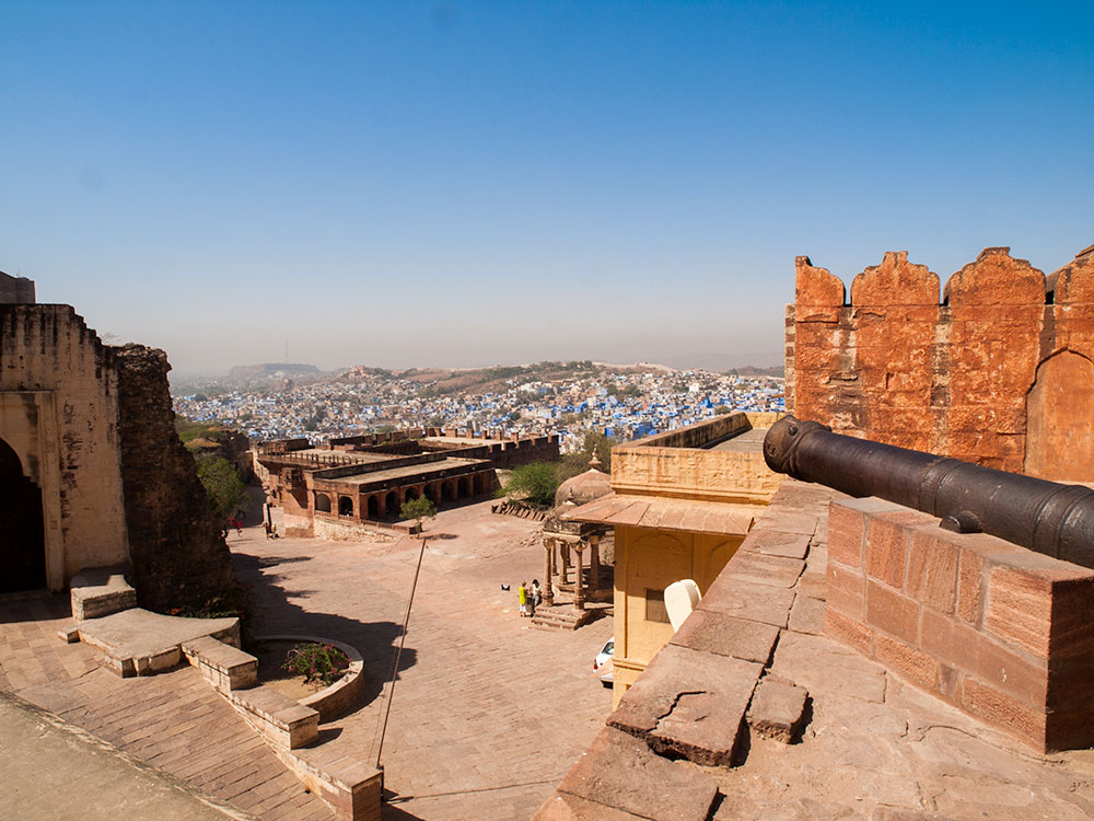 Canons in Mehrangarh Fort | Happymind Travels