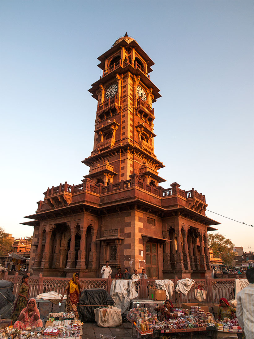 Ghanta Ghar, The Clock Tower in Jodhpur | Happymind Travels