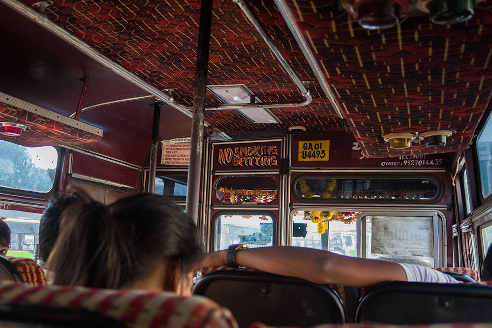 Bus to Old City in Goa | Happymind Travels