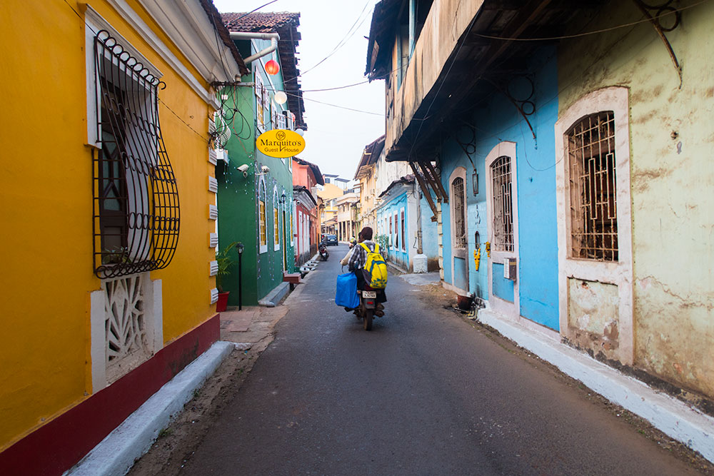 Old Portuguese quarter of Fontainhas in Panaji | Happymind Travels