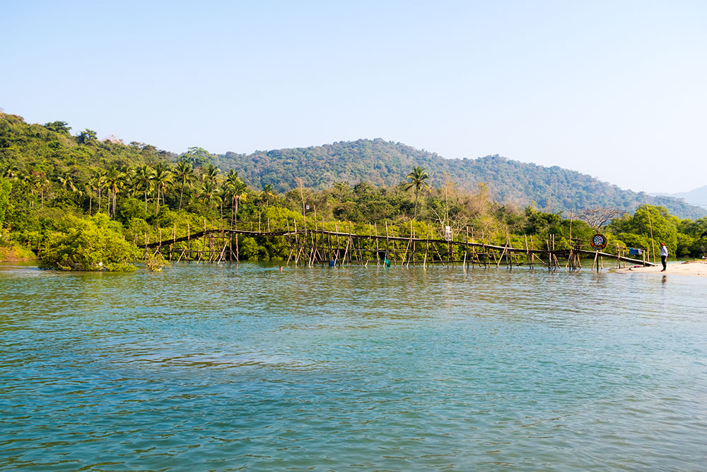 Entrance to River Valey Yoga Center in Palolem Beach | Happymind Travels