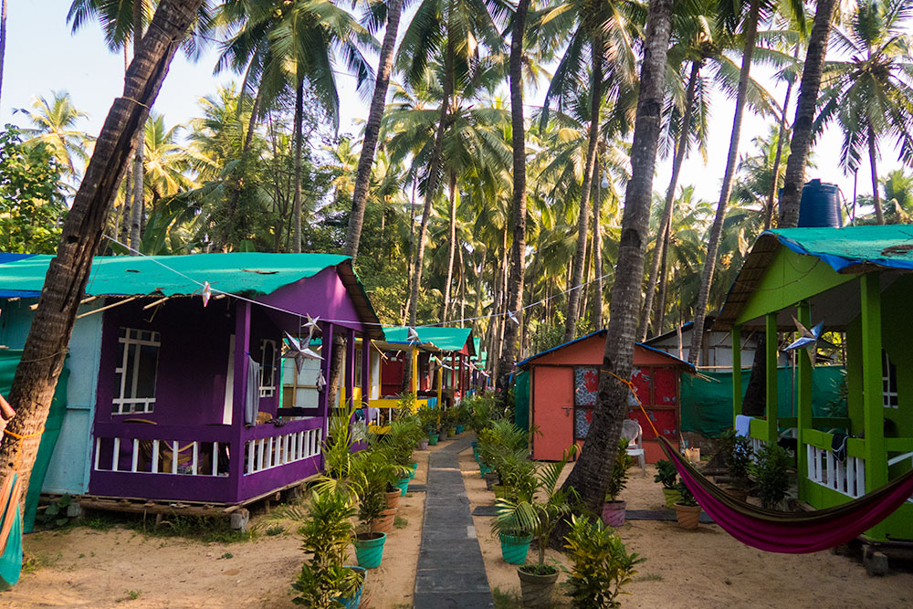 San Pedrus Shacks in Palolem Beach | Happymind Travels