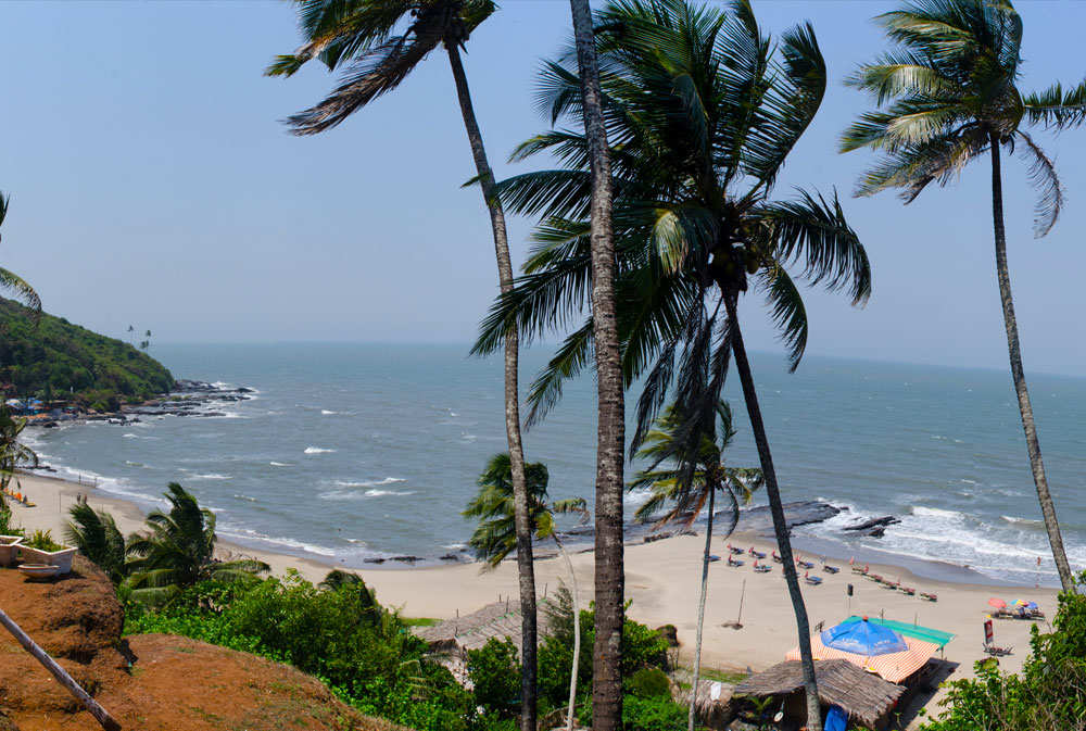 Vagator Beach - Photo By Ashwin Kumar | Happymind Travels