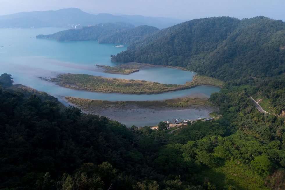 Sun Moon Lake - Paisagem vista do Cable Car | Happymind Travels