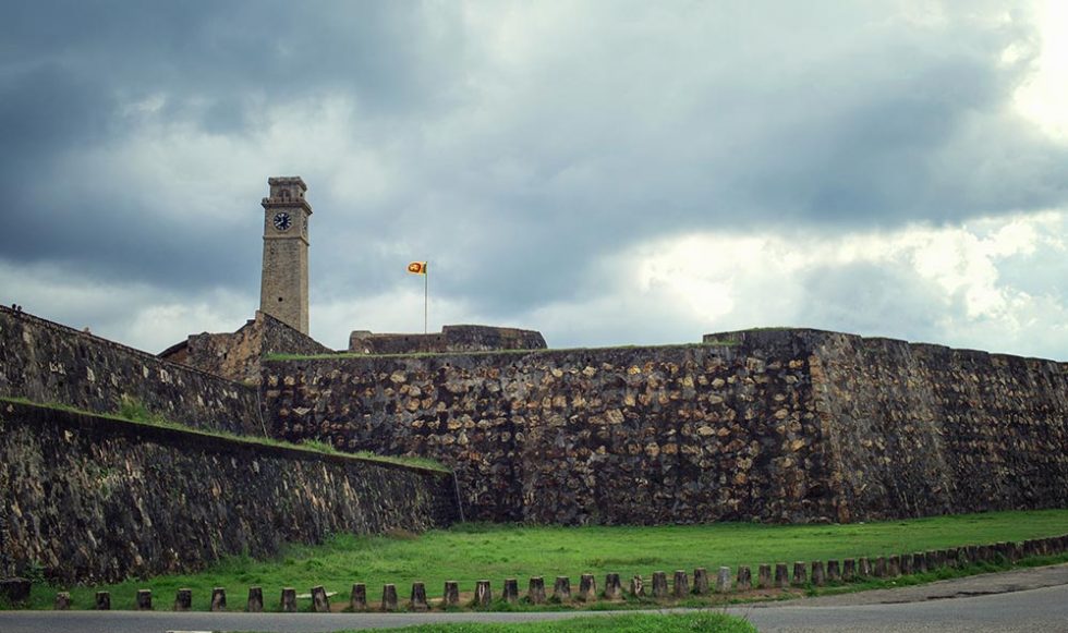 Galle Fort, Sri Lanka, as a storm approaches | Happymind Travels