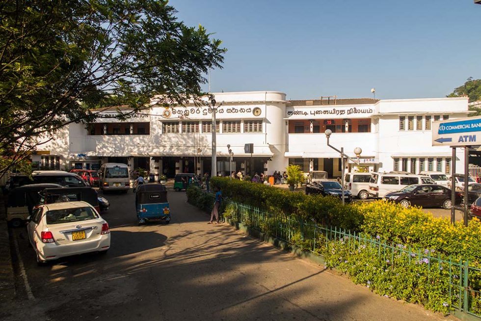 Railway Station in Kandy - Sri Lanka - Happymind Travels