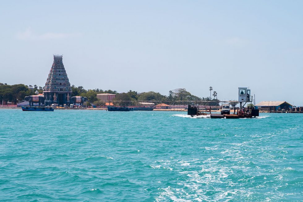 Nainativu Island with the Nainativu Temple Nagapooshani Amman in the background | Happymind Travels
