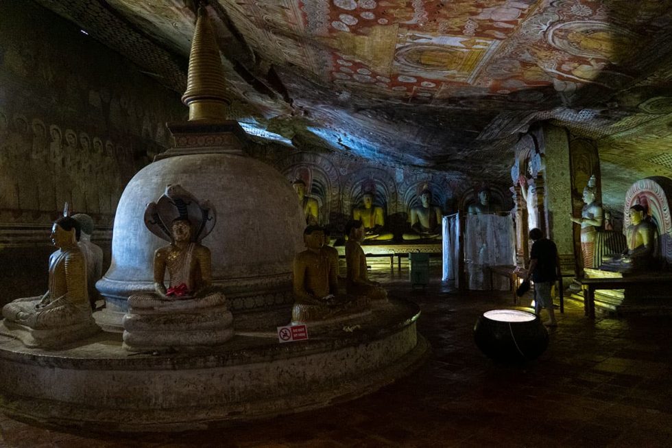 Dambulla Cave Temple - Cave Devana Alut Viharaya, Sri Lanka | Happymind Travels