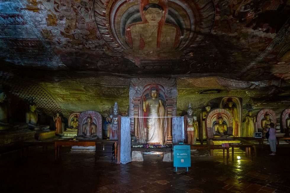 Dambulla Cave Temple - Maharaja Viharaya Cave, Sri Lanka | Happymind Travels