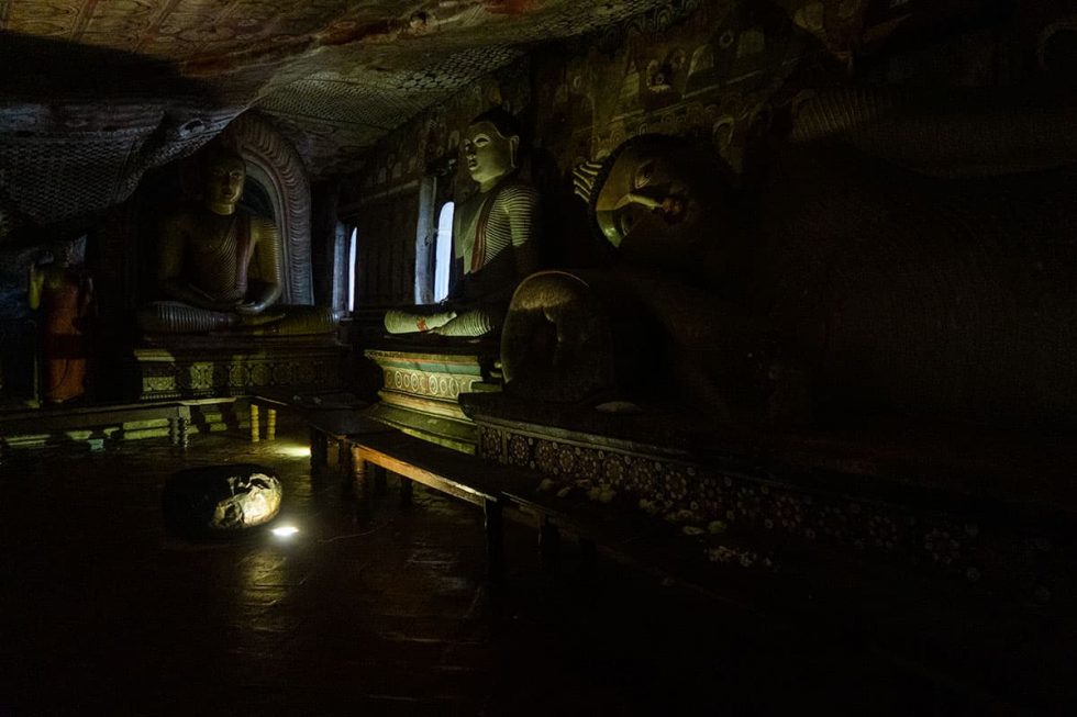 Dambulla Cave Temple - Pachima Viharaya Cave, Sri Lanka | Happymind Travels