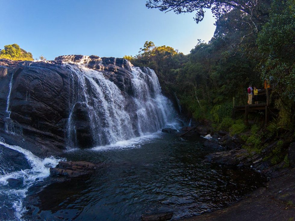 Baker's Fall em Horton Plains | Happymind Travels