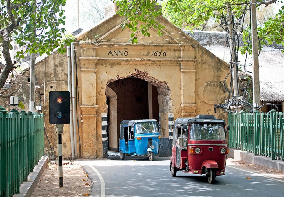 Entrance to the Fort Frederik in Trincomalee, Sri Lanka | Happymind Travels