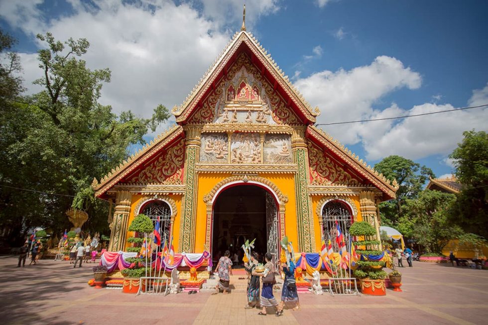 Wat Si Muang Temple in Vientiane, Laos | Happymind Travels