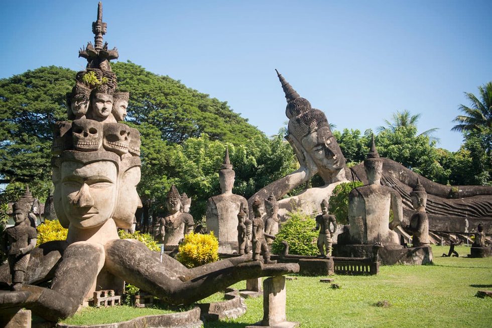 Xieng Khuan, o Buddha Park em Vientiane, Laos | Happymind Travels