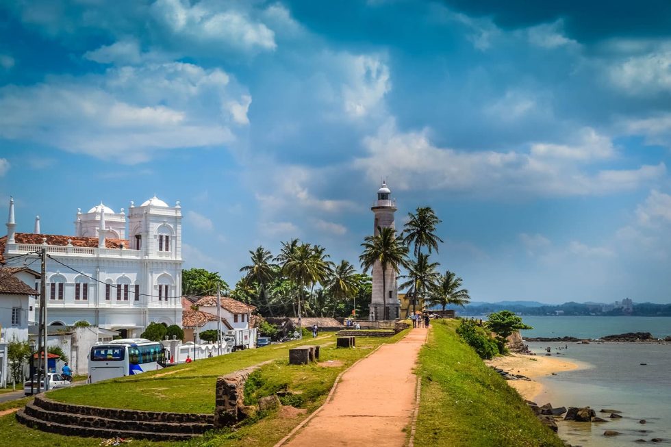 Galle Sri Lanka - Farol Branco | Happymind Travels