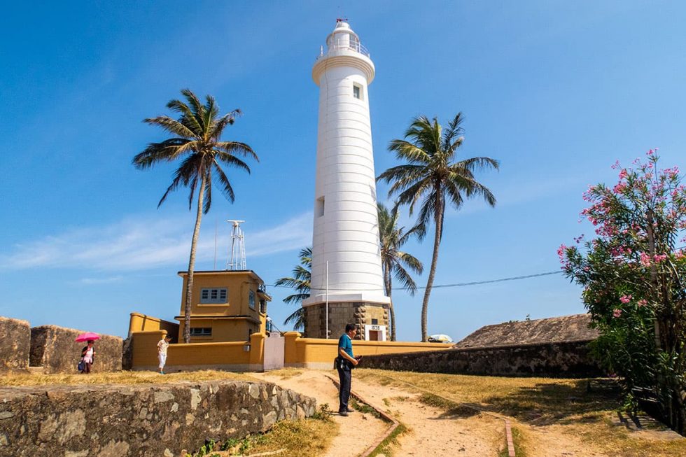 Farol em Galle Fort no Sri Lanka | Happymind Travels