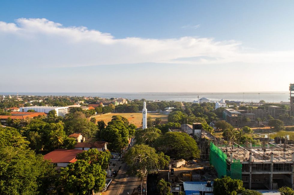 Vista desde o Jetwing Jaffna Hotel, Sri Lanka | Happymind Travels