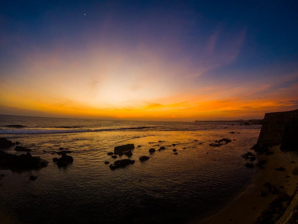Pôr do Sol em Galle, Sri Lanka | Happymind Travels