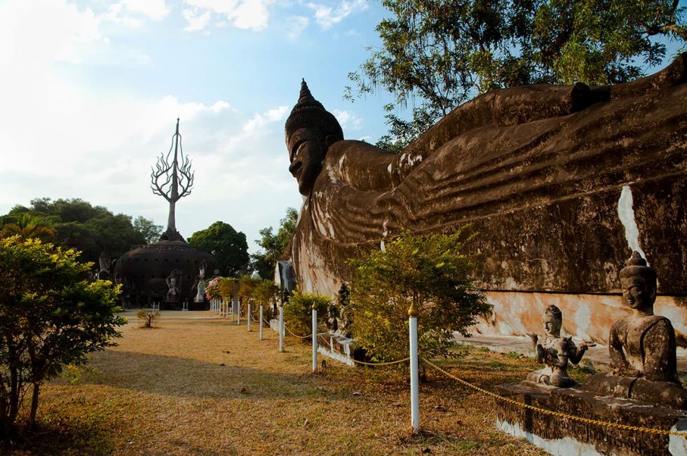 Buddha Park in Vientiane, Laos | Happymind Travels
