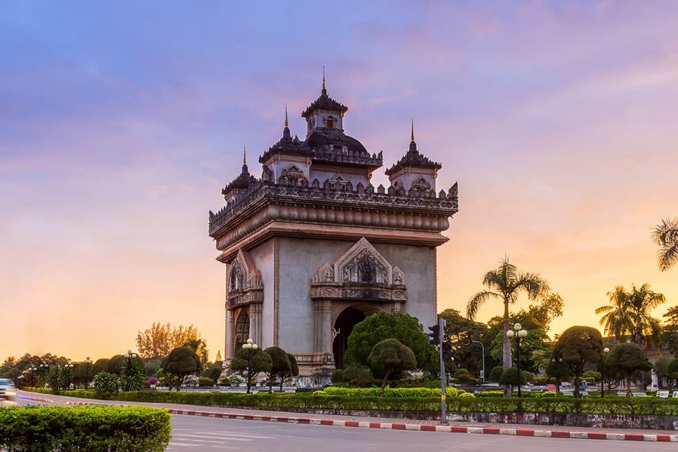 Victory Arch in Vientiane, Laos | Happymind Travels